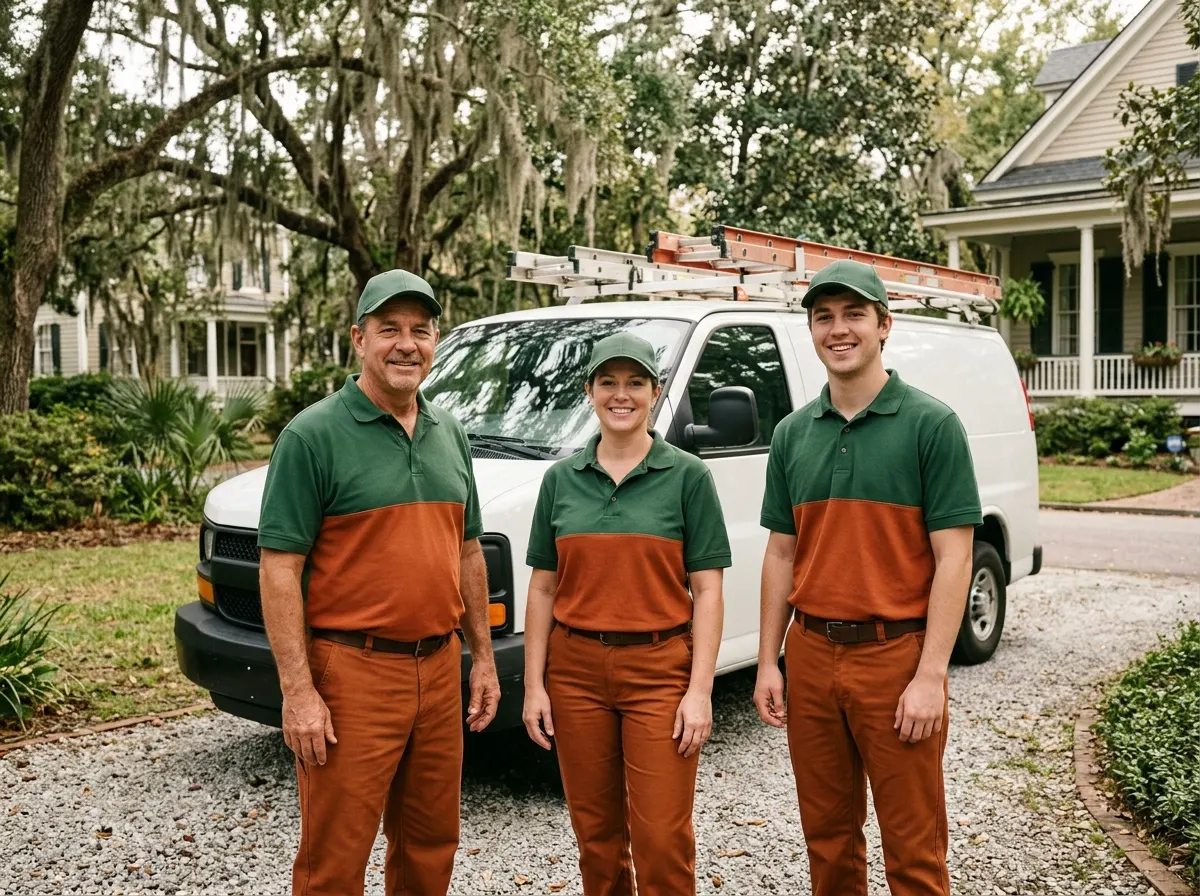 Calviro Pest Control pest control service team in Savannah, GA